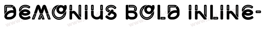 Demonius Bold Inline字体转换 Demonius Bold Inline字体转换